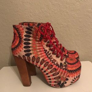 Jeffrey Campbell Lita - High Platform/Heel Lace-Up